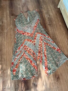 Zara Crepey Floral Jumper